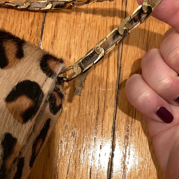 CASHHIMI leopard hair crossbody bag - Picture 4 of 7